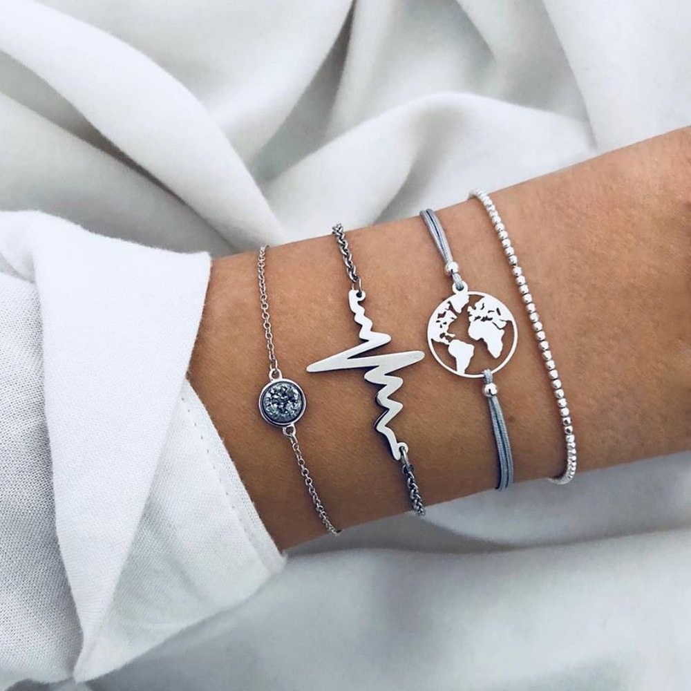 2/$6🆑🖤3piece MIX-N-MATCH/STACKING Bracelets🖤